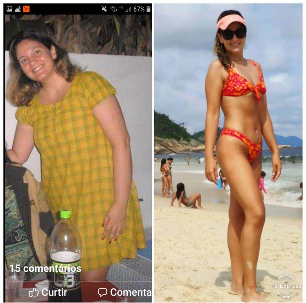 Antes e depois - Marta Serafim - 31kg